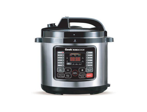 Geek Robocook Nuvo 8 Litre Electric Pressure Cooker with Stainless Steel Pot