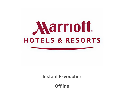 Marriott Hotels E-Voucher INR 5000