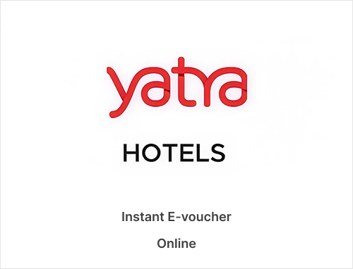 Yatra Hotels Holidays E-Voucher INR 3000