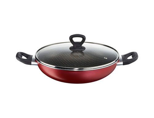 Tefal Simply Chef Non-Stick Kadhai with Lid