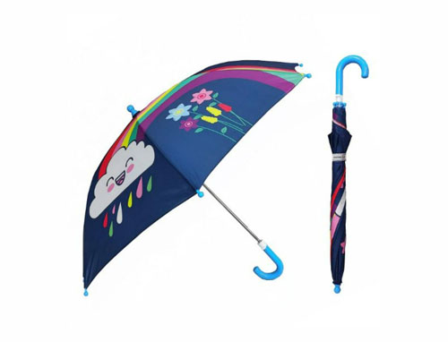 Destinio Umbrella for Kids, 100 percent Waterproof, Lightweight, Blue