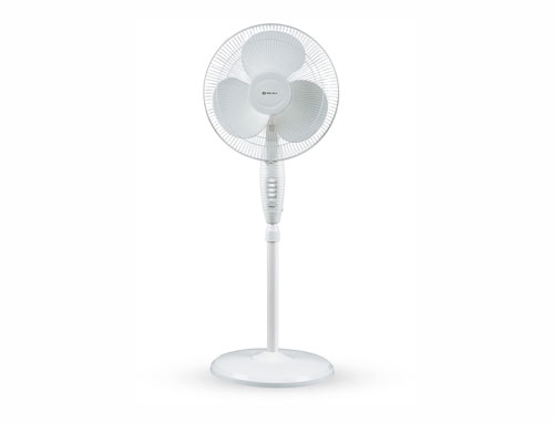 Bajaj Esteem 400mm Icy Blue and White Pedestal Fan