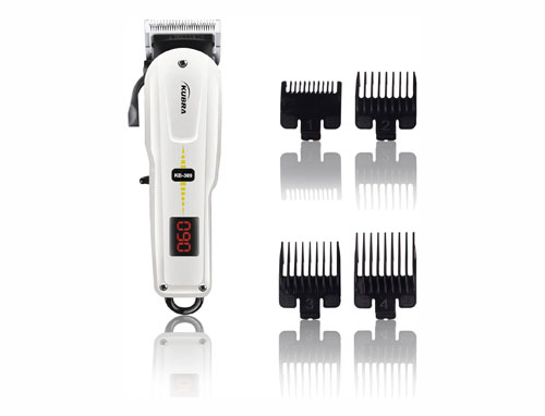 Kubra Professional Cordless Rechargeable Led Display Hair Clipper