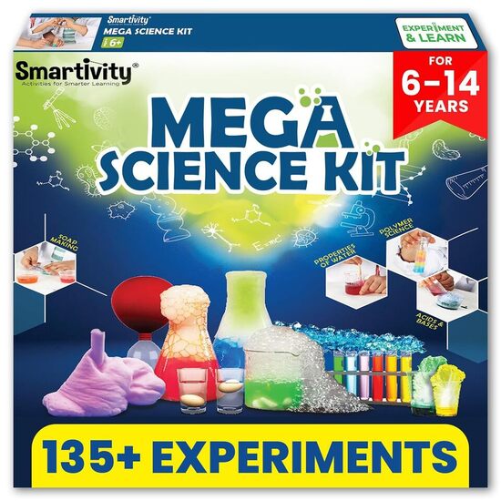 Smartivity Mega Science Kit | 150 Chemistry Experiment Kit