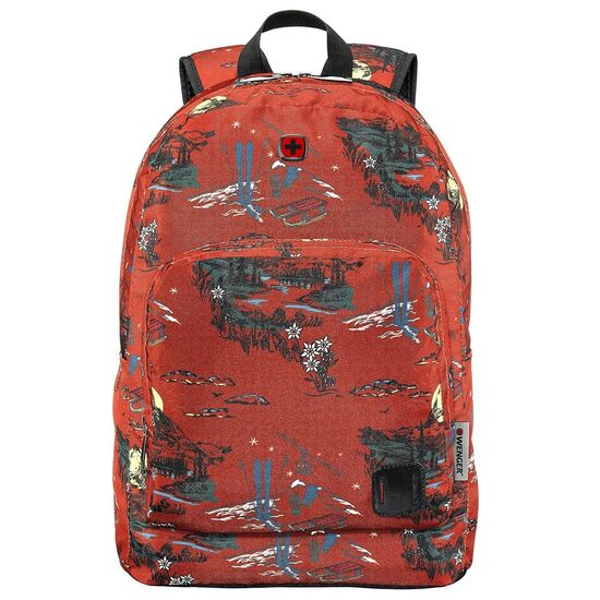 Wenger, Crango Backpack, Rust Alps Print - 612030