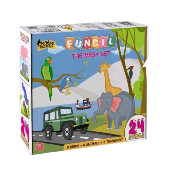 Zephyr Creative Factory Funcil Mega Art Set