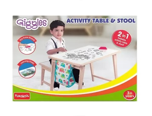 FUNSKOOL ACTIVITY TABLE STOOL 99243