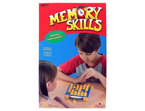 Zephyr Memory skills Board Game`