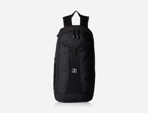 Swiss Military Black Casual Backpack